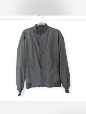 VTG 70s The Original Catalina La Paz Gray Men’s Bomber Jacket USA Size 44 Long